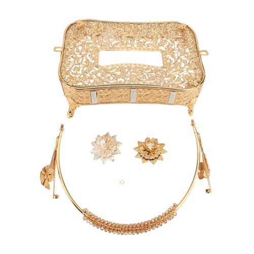 Senrusa Serviertablett mit Griffglas und Metall europäischer Stil Vintage Food Plate Dekorative Tablett für Früchte Snacks Kuchen Geschirr Gerichte Senrusa Serviertablett mit Griffglas und Metall europäischer Stil Vintage Food Plate Dekorative Tablett für Früchte Snacks Kuchen Geschirr Gerichte von Senrusa