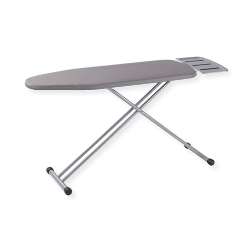 SensaHome Bügelbrett – Klappbarer Bügeltisch mit Dampfgerätehalterung – 110×33cm – Hellgrau SensaHome Bügelbrett – Klappbarer Bügeltisch mit Dampfgerätehalterung – 110×33cm – Hellgrau von SensaHome