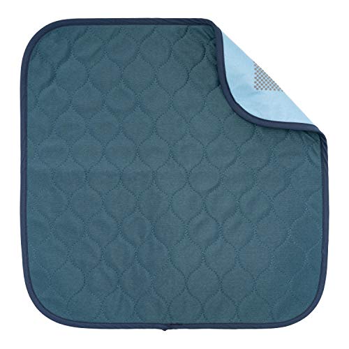 Sensalou Inkontinenz Stuhlunterlage Sitzunterlage wasserdicht waschbar 45x45 blau von Sensalou