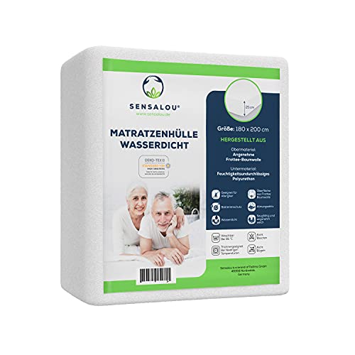 Sensalou Matratzenbezug Reissverschluss Encasing für Allergiker - 180 x 200 cm Sensalou Matratzenbezug Reissverschluss Encasing für Allergiker - 180 x 200 cm von Sensalou