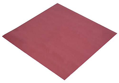 Sensalux Mitteltischdecke aus stoffähnlichem Vlies, Standard 100 by Oeko-TEX®, 1m x 1m, Bordeaux von Sensalux