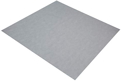 Sensalux Mitteltischdecke aus stoffähnlichem Vlies, Standard 100 by Oeko-TEX®, 1m x 1m, Grau von Sensalux