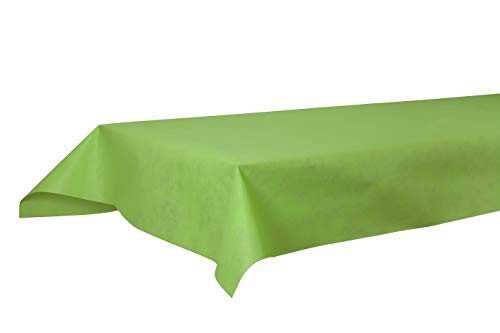 Sensalux Nature Tischdeckenrolle, Tischtuch, CO²-neutrale Produktion, Ihr grüner Fußabdruck - 1,18m x 25m Limettengrün von Sensalux