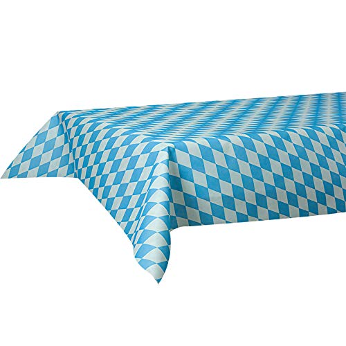 Sensalux Nature Tischdeckenrolle, Tischtuch, CO²-neutrale Produktion, Ihr grüner Fußabdruck - 1,18m x 25m Wiesn-Muster von Sensalux