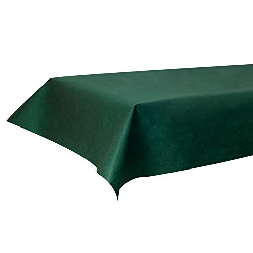 Sensalux Nature Tischdeckenrolle, Tischtuch, Vlies, CO²-neutrale Produktion, Ihr grüner Fußabdruck - 1m x 25m Blattgrün von Sensalux