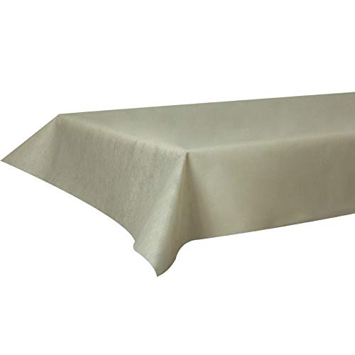Sensalux Nature Tischdeckenrolle, Tischtuch, Vlies, CO²-neutrale Produktion, Ihr grüner Fußabdruck - 1m x 40m Perle von Sensalux