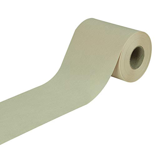 Sensalux Nature Tischläufer, Tischband, Vlies, CO²-neutrale Produktion, Ihr grüner Fußabdruck - 0,15m x 25m Perle von Sensalux