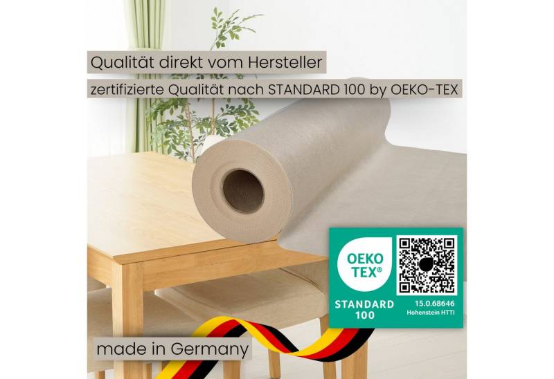 Sensalux Tischdecke Sensalux Tischdeckenrollen-Set, 2 Stück, 1,18m x 10m Creme von Sensalux