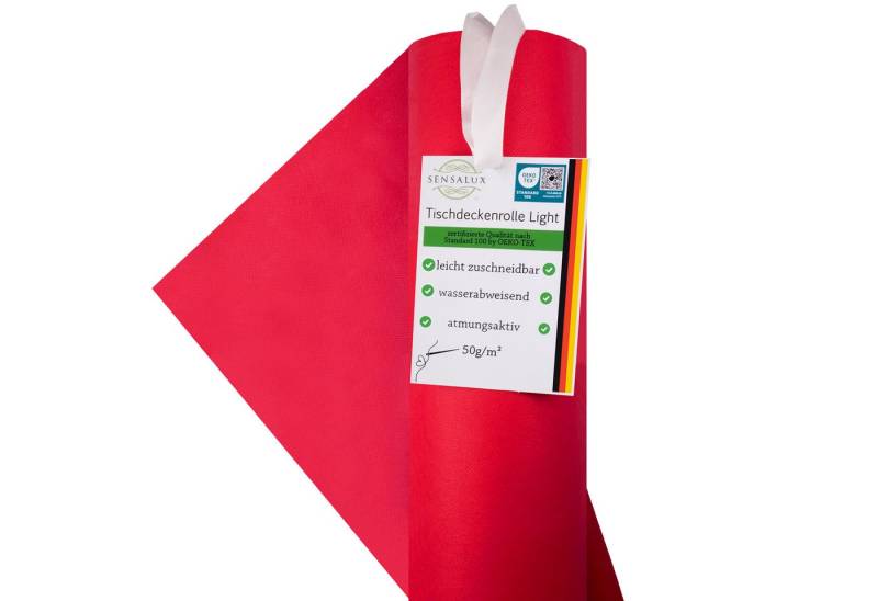 Sensalux Tischdecke Sensalux light Tischdeckenrolle 1,10m x 25m Sensalux Tischdecke Sensalux light Tischdeckenrolle 1,10m x 25m von Sensalux