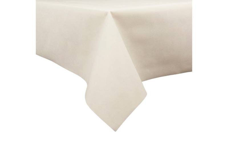 Sensalux Tischdecke Tischdecke aus stoffähnlichem Vlies, 1m x 2,50m Creme von Sensalux