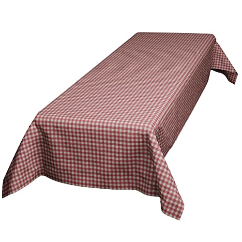 Sensalux italienische Landhaus Tischdecke, Tischdeckenrollen, Karo, rot-weiß kariert, 1,5m x 3m Sensalux italienische Landhaus Tischdecke, Tischdeckenrollen, Karo, rot-weiß kariert, 1,5m x 3m von Sensalux