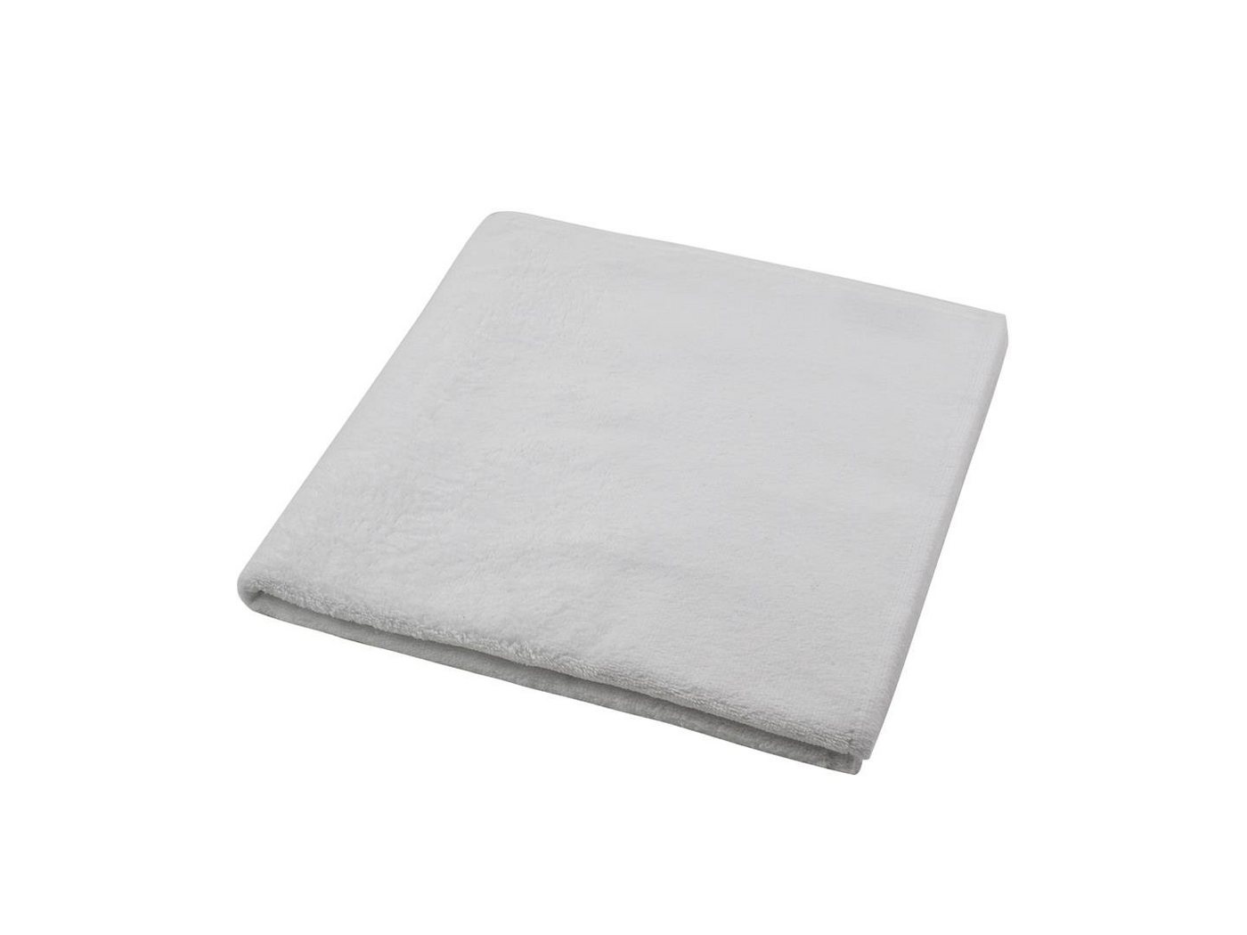 Sensepura Duschtuch Duschtuch 70x140 cm weiß, Baumwolle Polyester, Baumwolle, Polyester (1-St), weiche Frottee-Qualität, saugstark und strapazierfähig, kompakt zur einfachen Verstauung von Sensepura