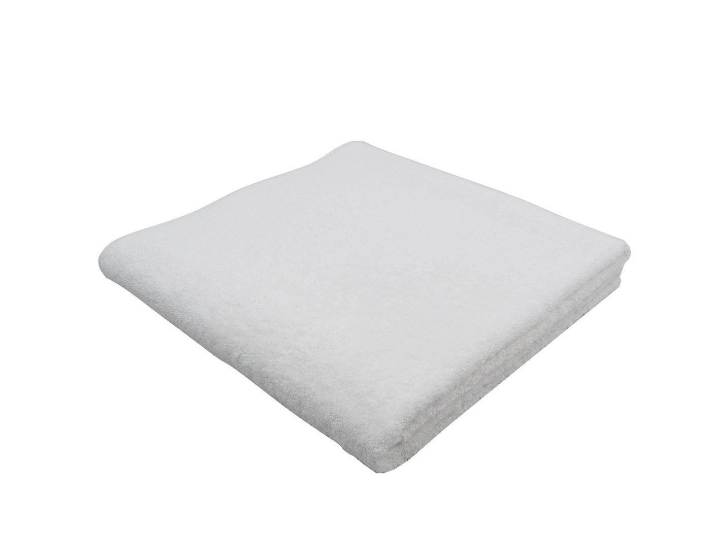 Sensepura Handtuch Handtuch 50x100 weiß recycelte Baumwolle u. Polyester, Frottier (1 Handtuch, 1-St), umweltfreundlich und saugstark von Sensepura