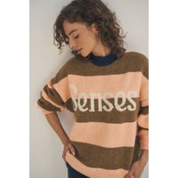 SENSES.THE LABEL Rundhalspullover mit weicher Haptik von Senses.The Label