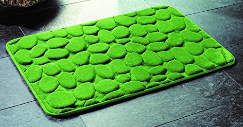 Sensino Steinoptik Badematte weich, Mikrofaser rutschfeste Duschmatte 50 x 80 cm Grün Sensino Steinoptik Badematte weich, Mikrofaser rutschfeste Duschmatte 50 x 80 cm Grün von Sensino