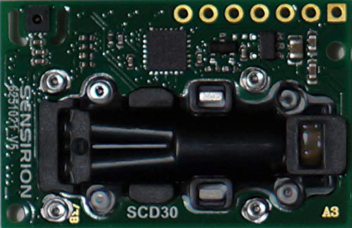 Sensirion SCD30 Temperatur- und Luftfeuchtigkeitssensor, IF I2C, UART, Modul, 7-Pin, 0 > +50 °C von Sensirion