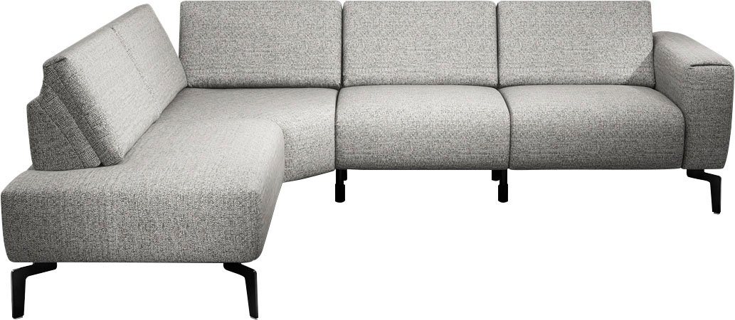 Sensoo Ecksofa Cosy1, 3 Komfortfunktionen (verstellbare Sitzhärte, Sitzposition, Sitzhöhe) von Sensoo