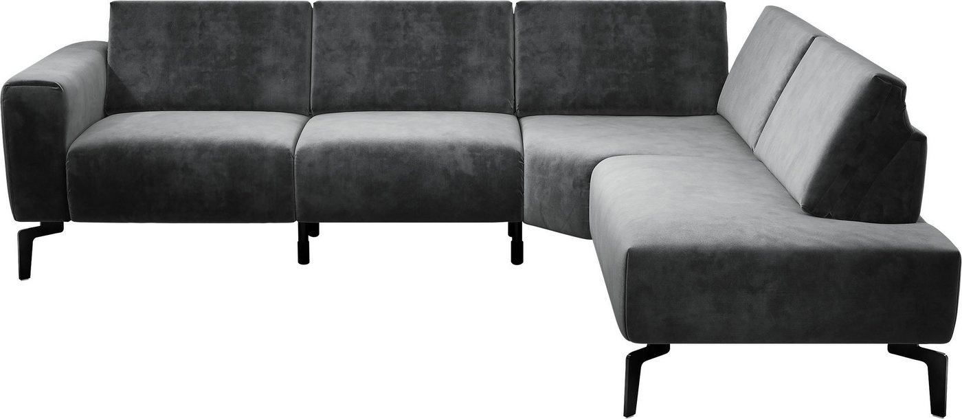 Sensoo Ecksofa Cosy1, 3 Komfortfunktionen (verstellbare Sitzhärte, Sitzposition, Sitzhöhe) von Sensoo