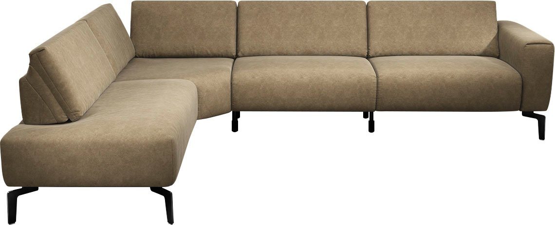 Sensoo Ecksofa Cosy1, 3 Komfortfunktionen (verstellbare Sitzhärte, Sitzposition, Sitzhöhe) von Sensoo