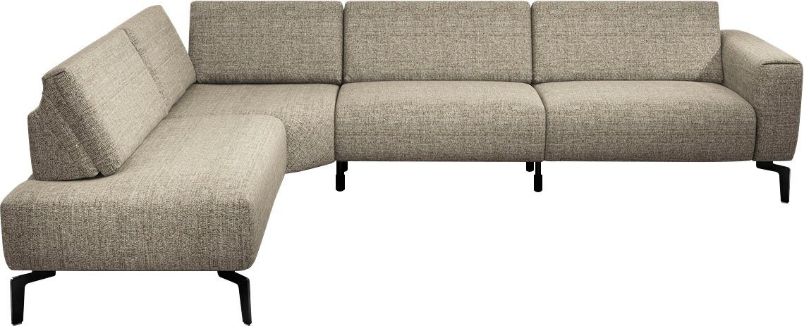 Sensoo Ecksofa Cosy1, 3 Komfortfunktionen (verstellbare Sitzhärte, Sitzposition, Sitzhöhe) von Sensoo