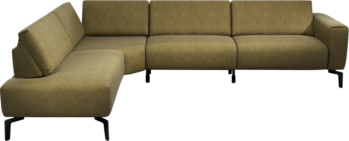 Sensoo Ecksofa Cosy1, 3 Komfortfunktionen (verstellbare Sitzhärte, Sitzposition, Sitzhöhe) von Sensoo