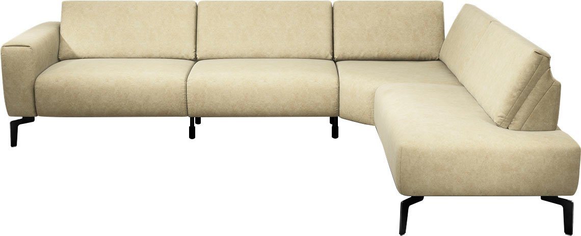 Sensoo Ecksofa Cosy1, 3 Komfortfunktionen (verstellbare Sitzhärte, Sitzposition, Sitzhöhe) von Sensoo