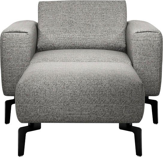 Sensoo Sessel Cosy1 (Spar-Set, bestehend aus Sessel und Hocker), verstellbare Sitzhärte, Sitzposition, Sitzhöhe von Sensoo