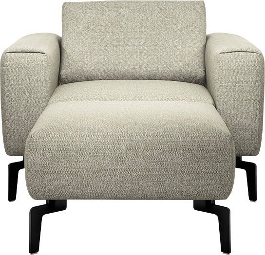 Sensoo Sessel Cosy1 (Spar-Set, bestehend aus Sessel und Hocker), verstellbare Sitzhärte, Sitzposition, Sitzhöhe von Sensoo