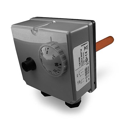 Doppelthermostat - Thermostat+Begrenzer +90°C bis 110°C von Sensorshop24