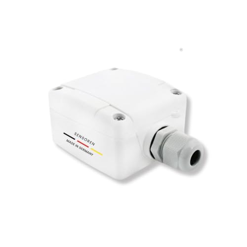 SENSORSHOP24 Außentemperaturfühler Pro mit passendem Temperatursensor Aussenfühler mit robustem Gehäuse Fühler UV-beständig Witterungsbeständig (PT1000 Klasse B / 2 Leiter) von Sensorshop24