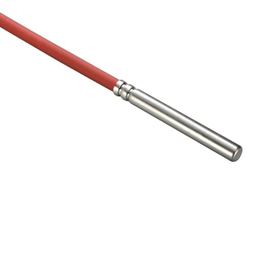 Sensorshop24 | Kabelfühler mit 1.2m FEP/SIl Leitung | 5x90mm mit Griffstück | PT100 Klasse A | 2-Leiter von Sensorshop24