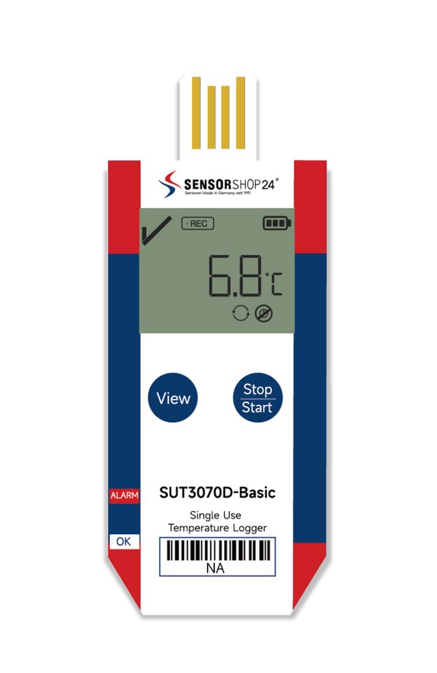 Sensorshop24 Sensor ClimateLog24 Temperatur- & Feuchtigkeitsdatenlogger Sensorshop24 Sensor ClimateLog24 Temperatur- & Feuchtigkeitsdatenlogger von Sensorshop24