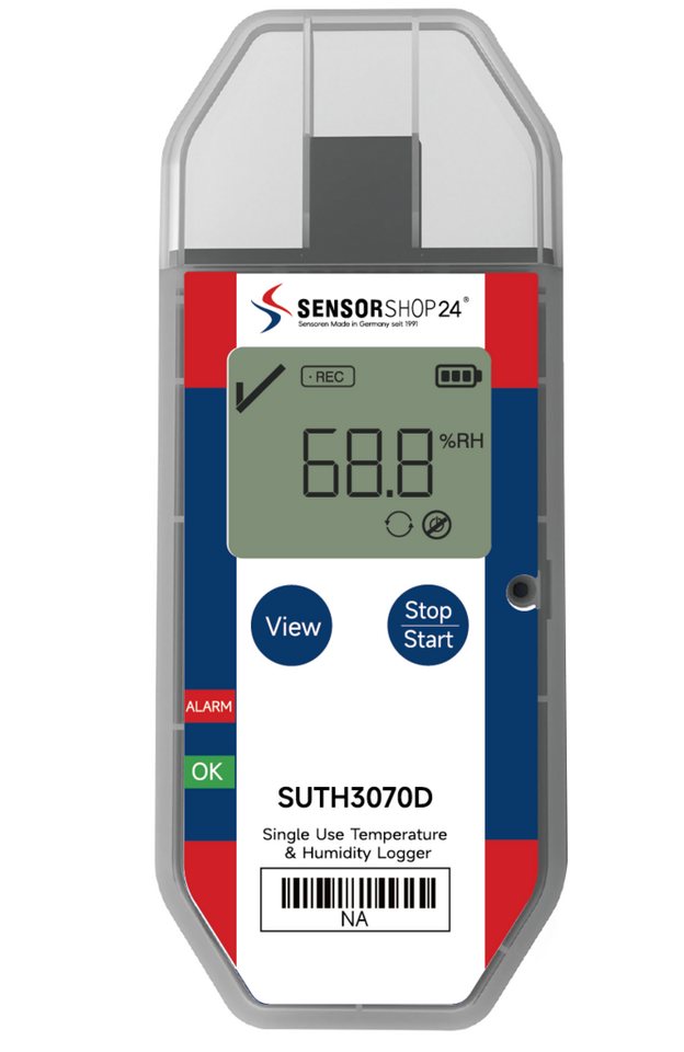 Sensorshop24 Sensor ClimateLog24 Temperatur- & Feuchtigkeitsdatenlogger Sensorshop24 Sensor ClimateLog24 Temperatur- & Feuchtigkeitsdatenlogger von Sensorshop24