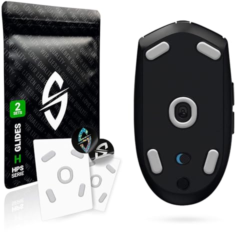 SensoryBoost HPS Glides (2er Set) für Logitech G305, G304 – Perfekte Balance aus Speed & Kontrolle – Sanft, Abgerundet & Langlebig – Ersatz-Mausfüße, Skates – Gaming Maus Upgrade von SensoryBoost