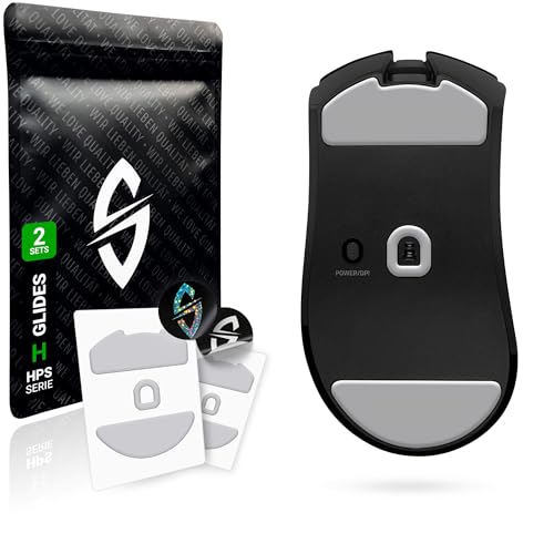 SensoryBoost HPS Glides (2er Set) kompatibel mit Razer Deathadder V4 PRO – Perfekte Balance aus Speed & Kontrolle – Sanft, Abgerundet & Langlebig – PTFE Ersatz-Mausfüße, Skates von SensoryBoost