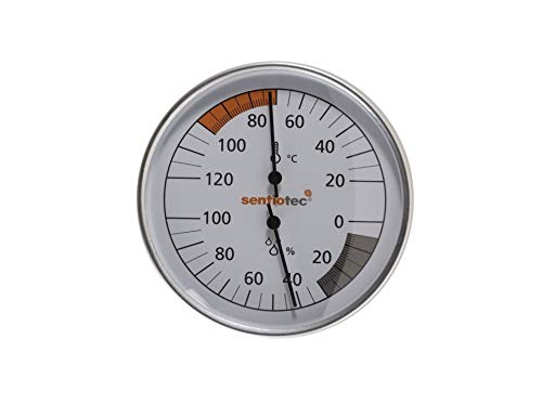 Sauna Thermometer & Sauna Hygrometer von Sentiotec