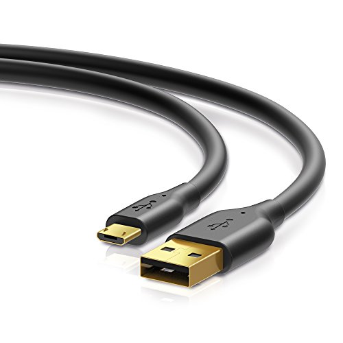 Sentivus USB 2.0 Kabel - 1.5A - A Stecker / Micro Stecker - 1,00m - schwarz von Sentivus