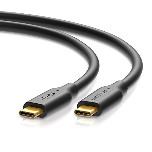 Sentivus USB 3.0 Kabel - 5Gbit / 1.5A - C Stecker / C Stecker - 2,00m - schwarz von Sentivus