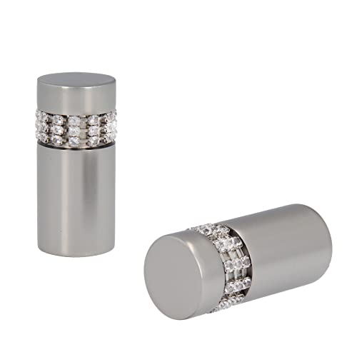 Sento Metall Zubehör für Ø 19 mm Gardinenstangen in Chrom Matt Ø 19mm 2x Endstücke Dola Sento Metall Zubehör für Ø 19 mm Gardinenstangen in Chrom Matt Ø 19mm 2x Endstücke Dola von Sento