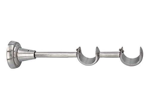 Sento Metall Zubehör für Ø 25 mm Gardinenstangen in Edelstahl Optik Ø 25/25mm Wandhalter Sento Metall Zubehör für Ø 25 mm Gardinenstangen in Edelstahl Optik Ø 25/25mm Wandhalter von Sento