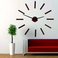 Große Moderne Wanduhr Holzhammer, 3D Wanduhr, Dekoration, Spiegel Acryl Moderne Uhr Für Hausbesitzer, Wohnzimmer von SentopEU