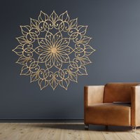 Mandala Wandschmuck, Wanddekoration, Großes Mandala, Wandbehang, Holzblume Des Lebens, Holzdekoration, Wandbehang von SentopEU