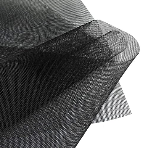 Fiberglas-Tür- und Fenster-Ersatz, schwarz, 91 cm x 213 cm, 120 g/m², 16 x 18 Löcher/cm, langlebig, tierbeständig und schwer entflammbar Fiberglas-Tür- und Fenster-Ersatz, schwarz, 91 cm x 213 cm, 120 g/m², 16 x 18 Löcher/cm, langlebig, tierbeständig und schwer entflammbar von Sentry Screens