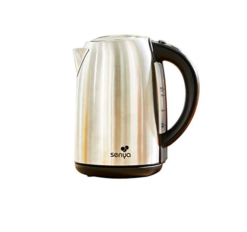 Elektrischer Wasserkoche Senya mit einstellbarer Temperatur aus Edelstahl Easy Tea Fassungsvermögen 1,7 L von Senya