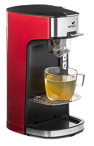 Senya SYBF-CM013-R SYBF-CM013 Teemaschine, Stainless Steel, rot von Senya