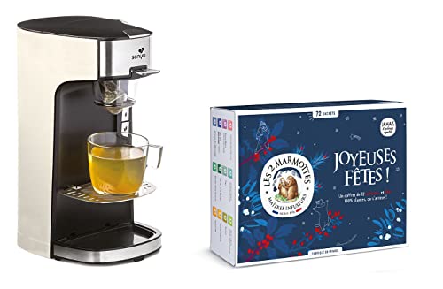 Senya - Teezeit-Teemaschine und Aufgusskasten Les 2 Marmottes, Cream von Senya