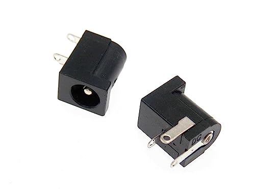 10Pcs DC-005 Black DC Power Jack Socket Connector DC005 5.5 * 2.1mm 2.1 socket Round the needle 10Pcs DC-005 Black DC Power Jack Socket Connector DC005 5.5 * 2.1mm 2.1 socket Round the needle von Senzooe