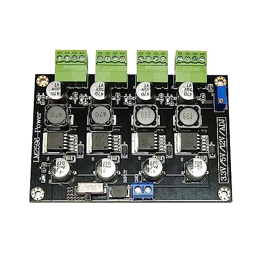 Multi-channel switching power supply 3.3V/5V/12V/ADJ output DC-DC buck power module von Senzooe