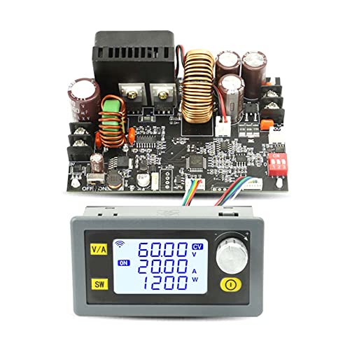 XY6020L CNC verstellbares DC geregeltes Netzteil 20A 1200W Step Down Modul (XY6020L mit Display) von Senzooe