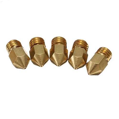 100 stücke Original 0,4mm Kupfer M6 Gewinde Extruder Düse for Ender-3 CR-10 V2 CR-10S Pro Ender-5 CP-01 3D Drucker teile 100 stücke Original 0,4mm Kupfer M6 Gewinde Extruder Düse for Ender-3 CR-10 V2 CR-10S Pro Ender-5 CP-01 3D Drucker teile von Seoncoeng